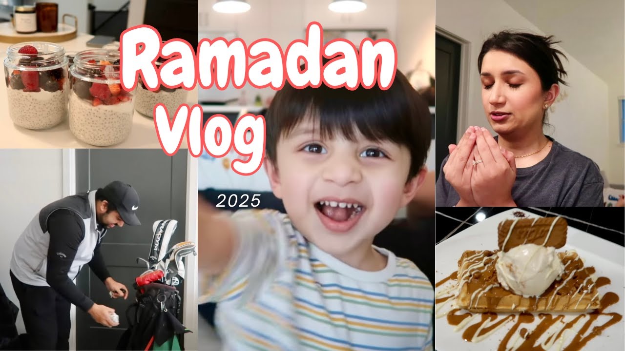 Ramadan VLOG 2025! PART 5 Chia pudding, Dessert, Family time, Duas