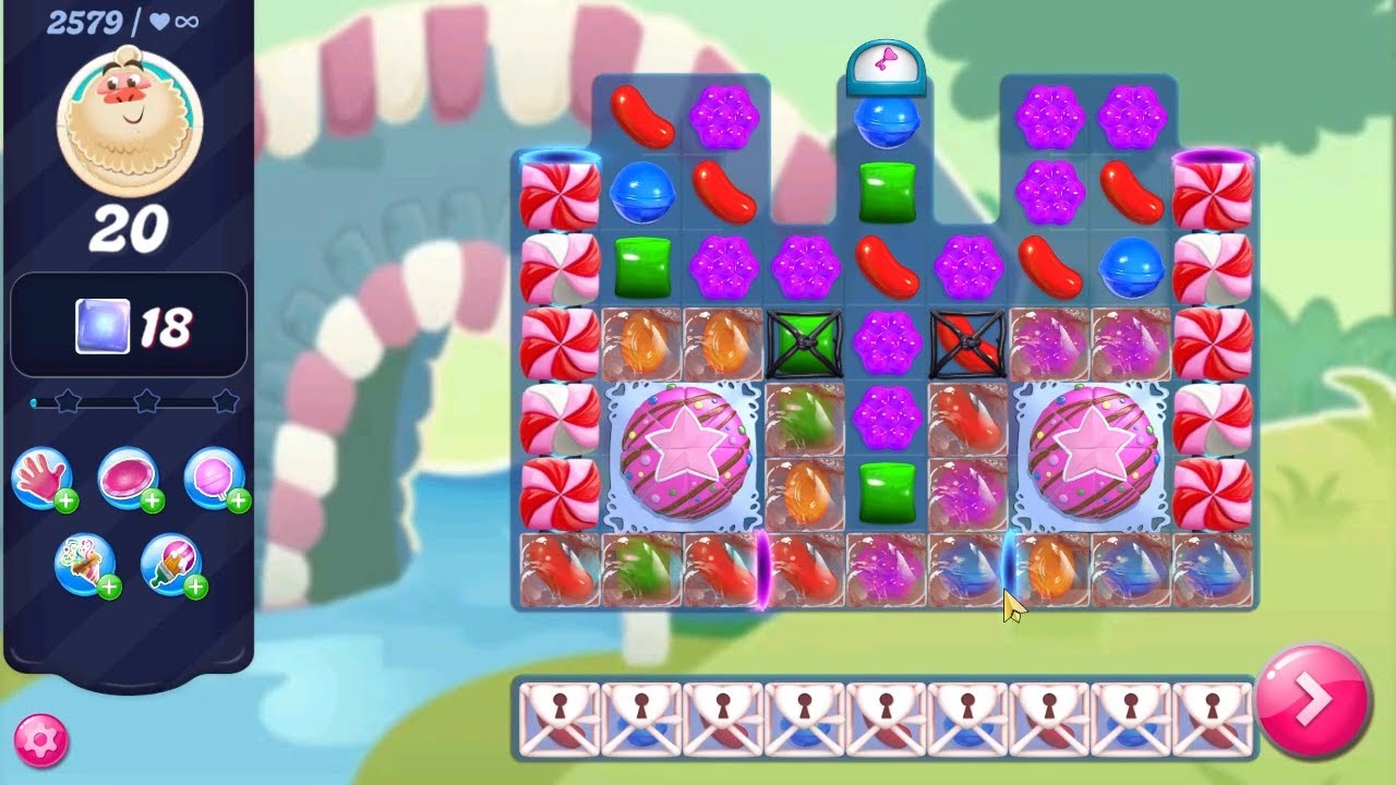 Candy Crush Saga LEVEL 2579 NO BOOSTERS (new version)🔄✅