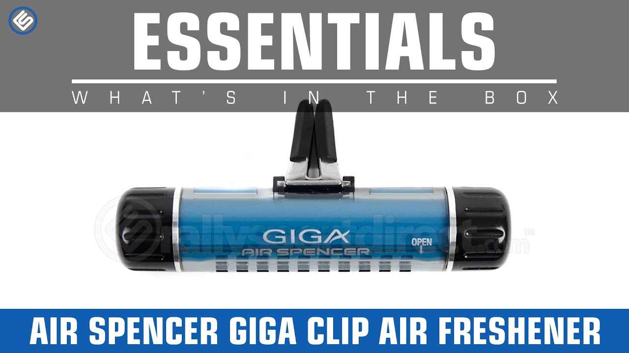 Air Spencer Giga Clip Air Freshener - What's in the Box?