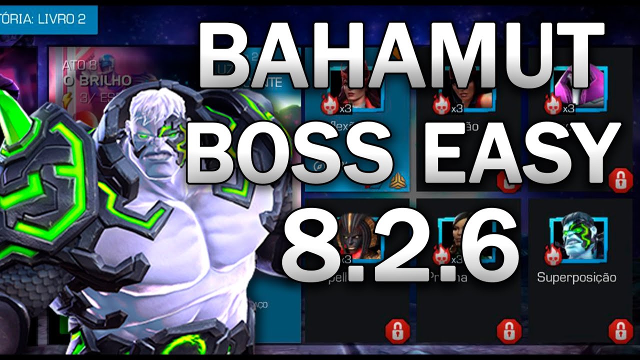 DICAS E COMO DERROTAR BAHAMET ATO 8.2.6 l BAHAMET EASY MCOC 8.1.6