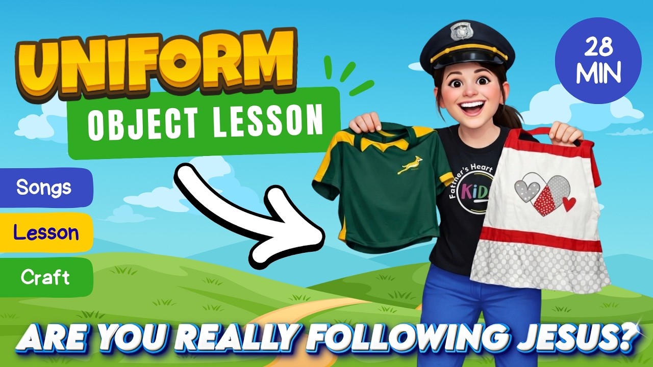What Does It Mean to Follow Jesus? | Kids Sunday School Lesson | Object Lesson
