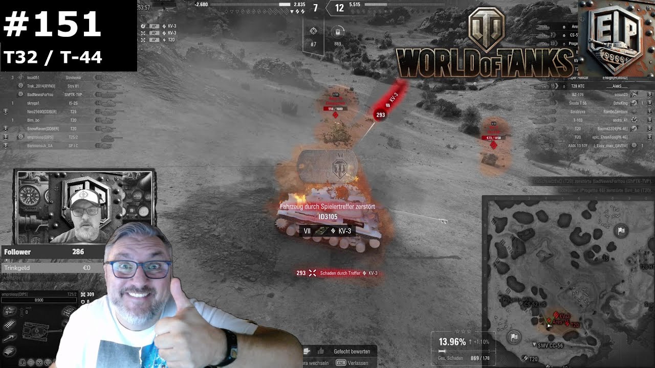 Road to Tier X - Mit Zug & Zirkus durch World of Tanks!
