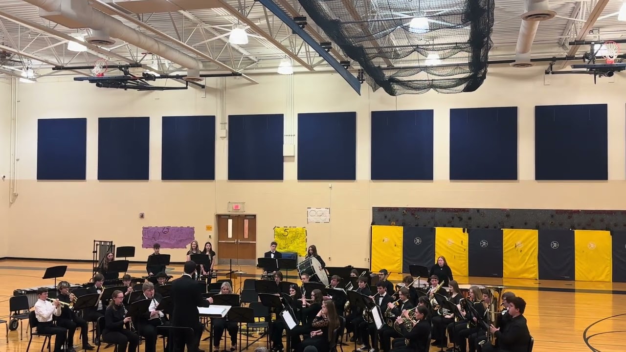 Kirtland High School Band In the Forest of the King by Pierre LaPlante