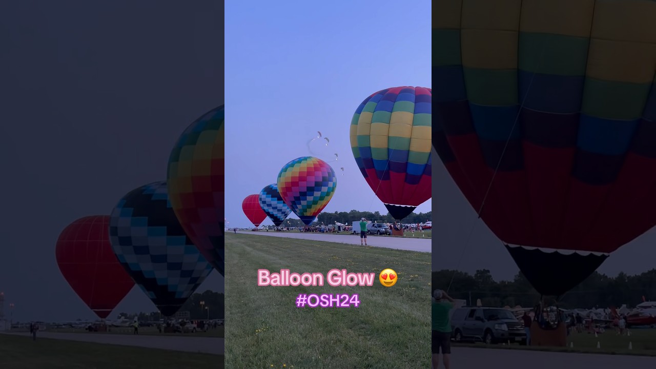 Balloon Glow at #OSH24