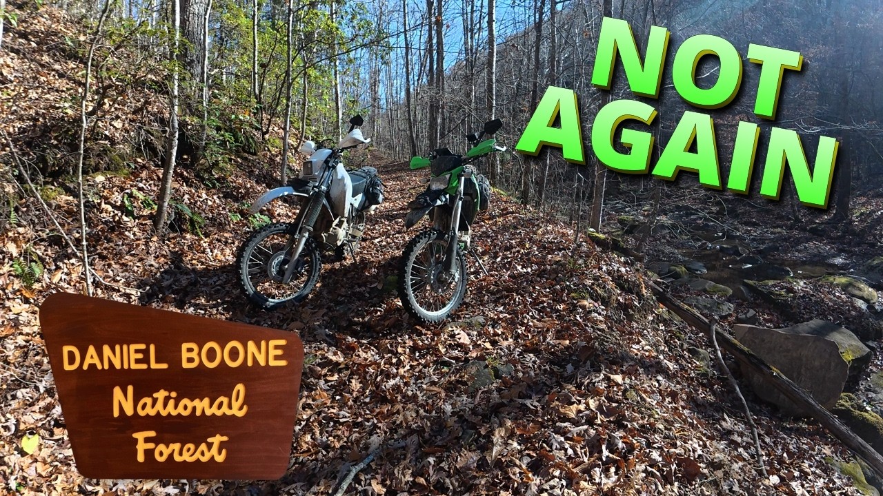 Supposed To Be EASY | Riding Kentucky's EXTREME Backcountry Off-Road Trails