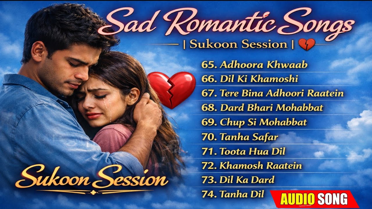 Heart Touching Sad Love Songs💔| Hindi Romantic Sad Songs | Sukoon Session #hearttouching #hindisong