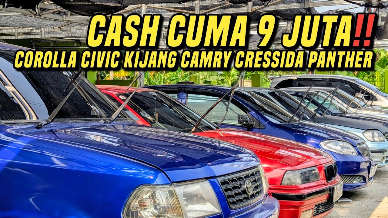 Stok Bejibun di Hand Mobilindo❗Mobil bekas murah bgt cuma 9 juta freed corolla kijang baleno kuda 