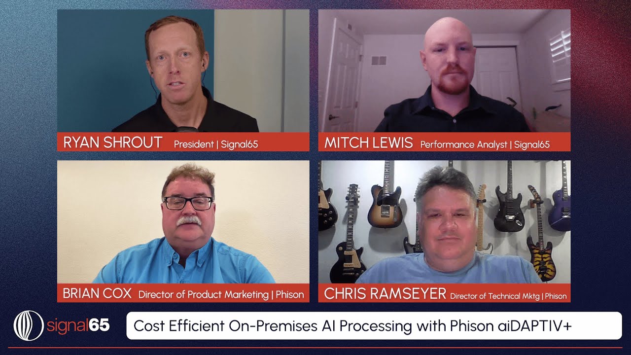Cost Efficient On-Premises AI Processing with Phison aiDAPTIV+