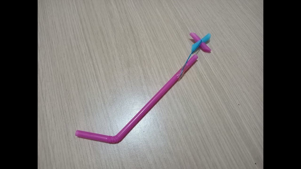 Pipetlerden basit pervane yapimi