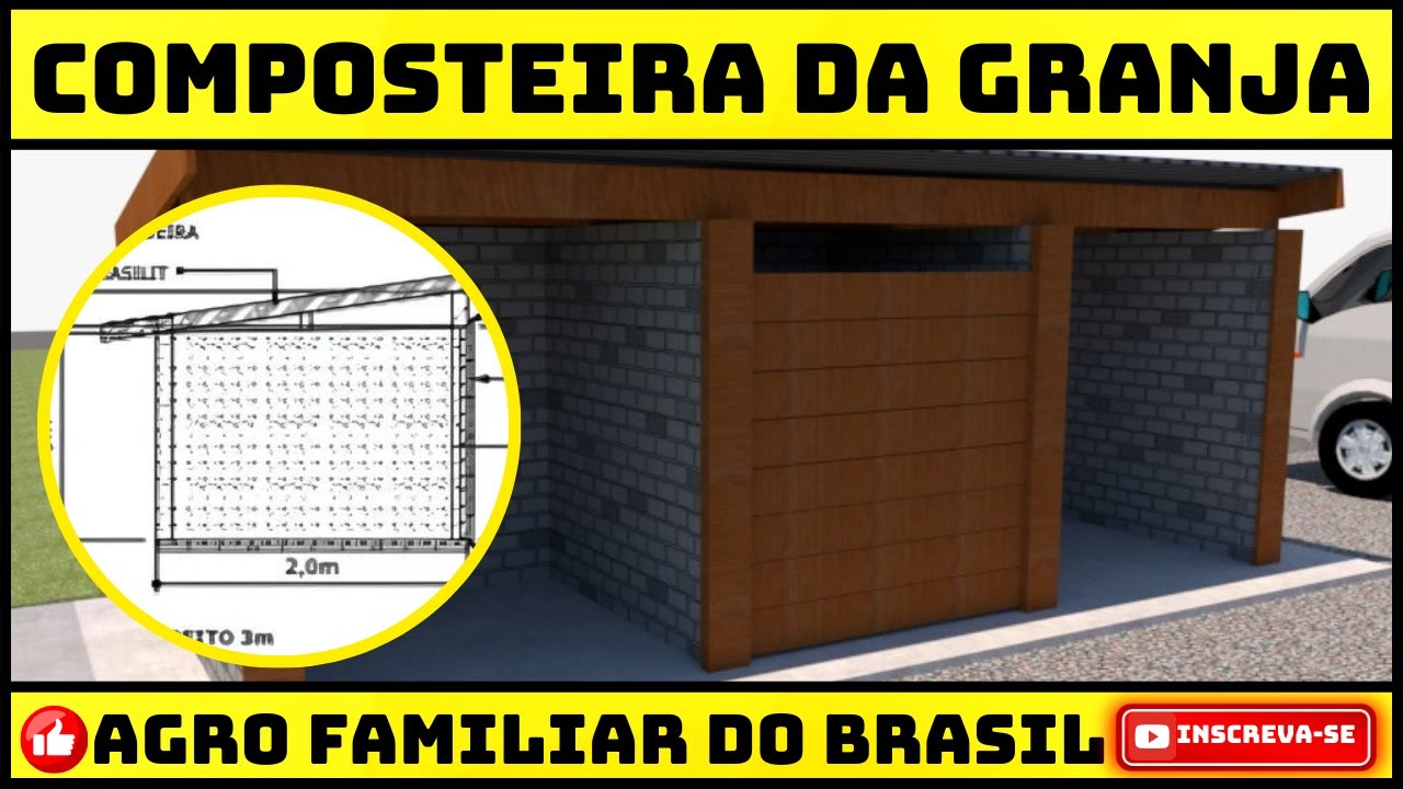 COMPOSTEIRA DA GRANJA: PROJETO GRANJA ESPERANÇA 4 MIL GALINHAS CAIPIRA (EPISÓDIO 5)