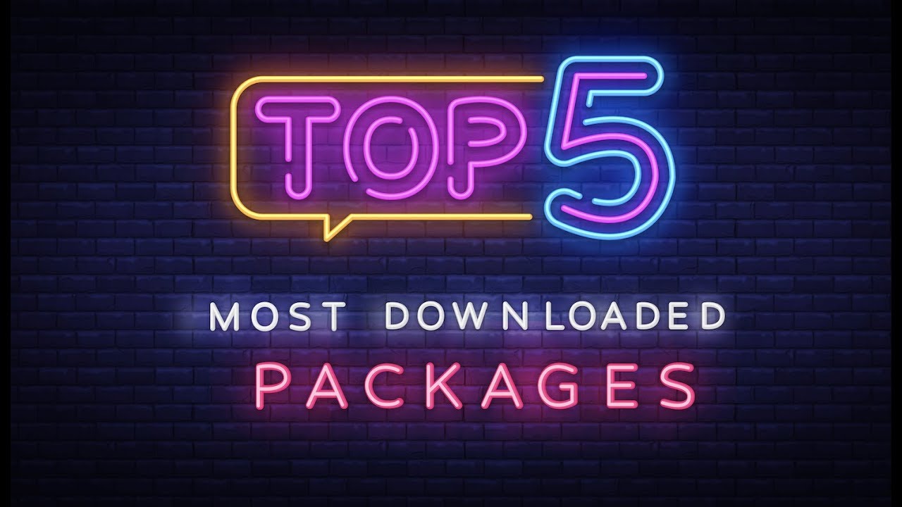 Top 5 MOST Downloaded Packages from the PDQ Package Library