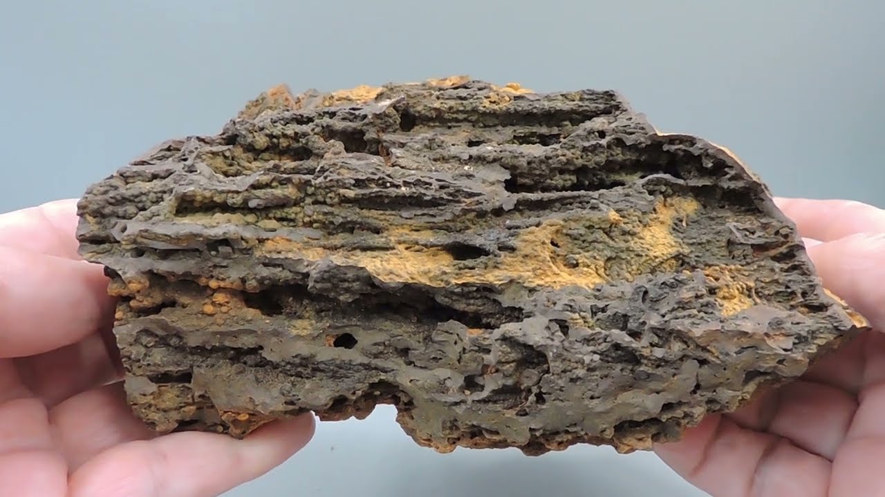 Goethite with limonite from Germany &ndash; large cabinet size