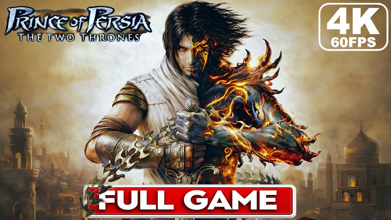 Prince of Persia: The Two Thrones – HARD MODE Full Game Walkthrough | 4K 60FPS No Commentary