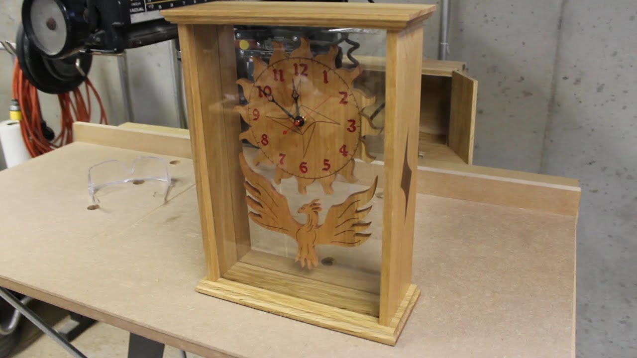 Making A Mantel Clock Part 1 of 3 Radial Arm Saw Project