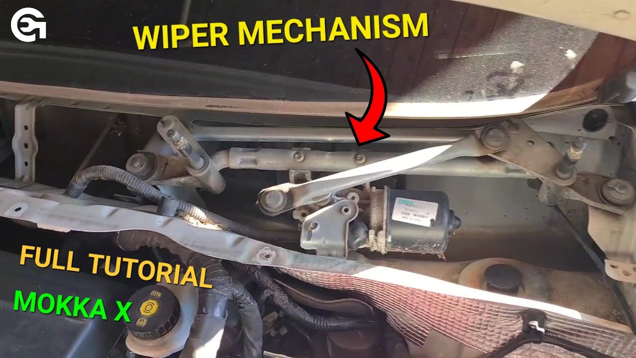 Stuck Wiper Motor Replacement/Repair - Opel (Vauxhall) Mokka/Mokka X