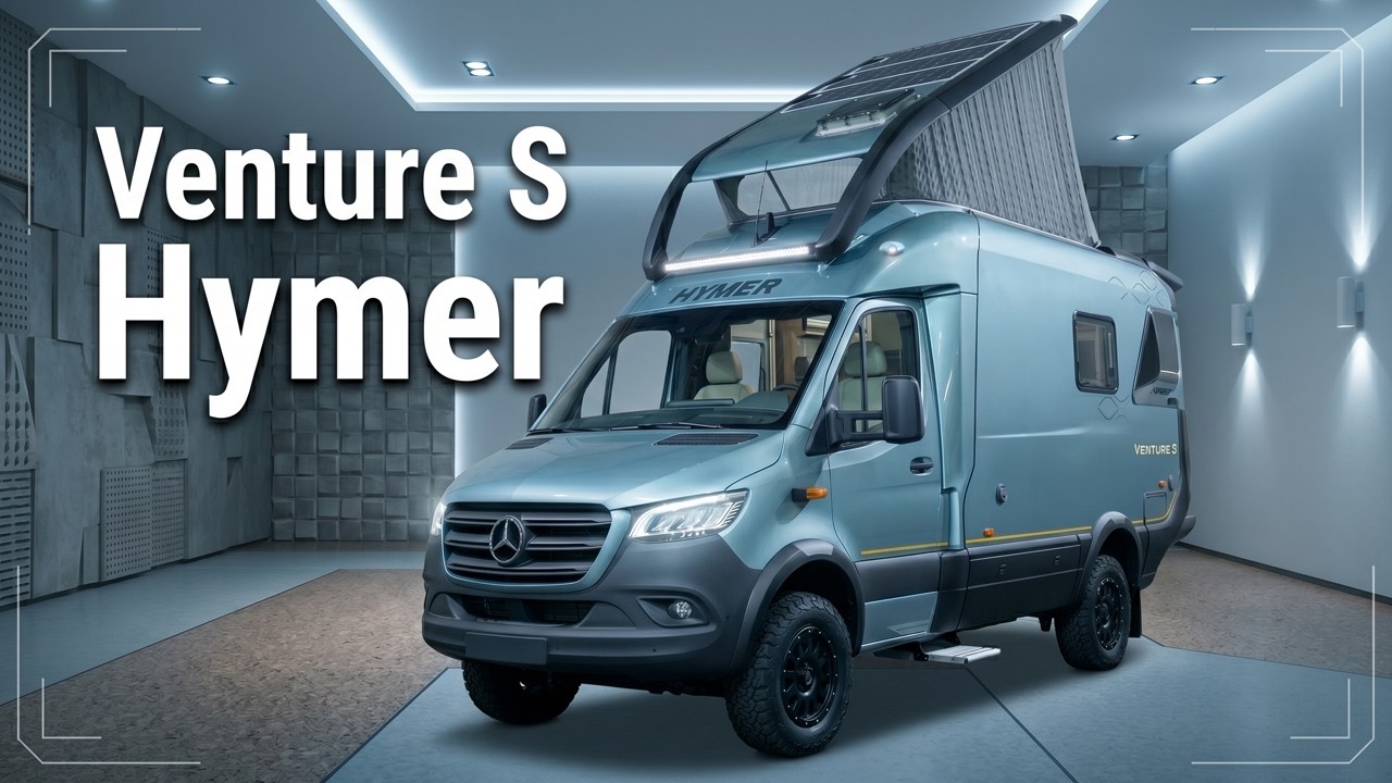 2024 Hymer Venture S Campervan: A Tiny Home on Wheels with a Price Tag That&rsquo;s Worth It!