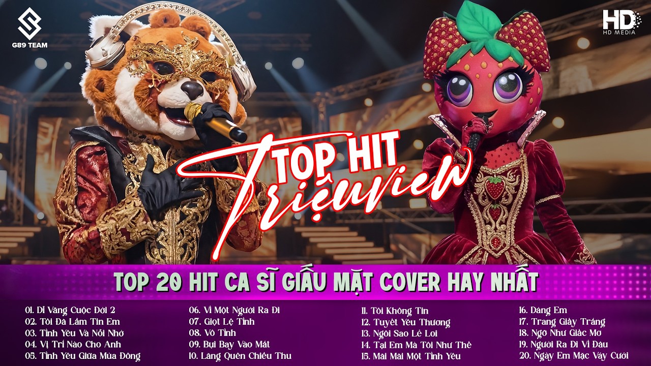 Dĩ Vãng Cuộc Đời 2, Tôi Đã Lầm Tin Em, Tình Yêu Và Nỗi Nhớ ♫ Top 20 Hit Ca Sĩ Giấu Mặt Cover