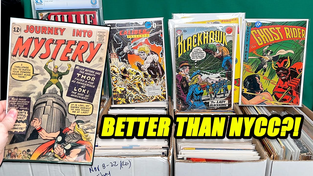 This Comic Haul Has Better Comics at Better Deals Then What I Found at NYCC 2025 New York Comic Con