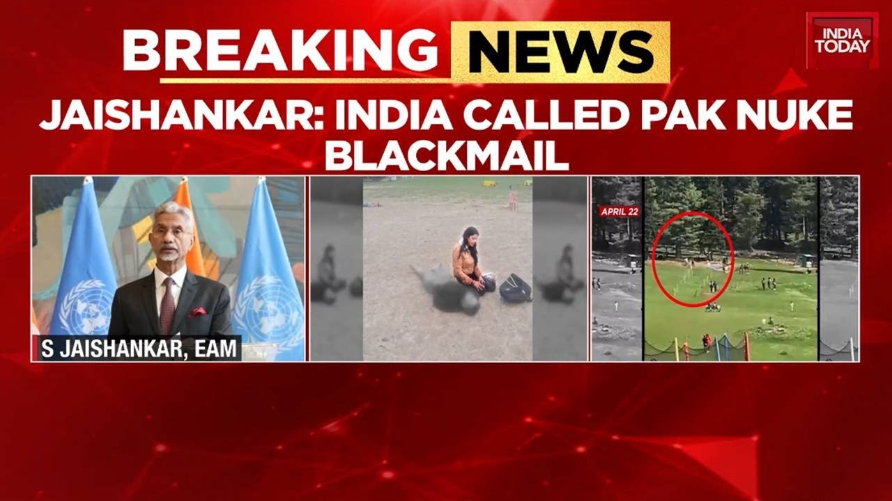 India Today: EAM S Jaishankar Busts Pakistan's Treachery, Calls Out Nuke Blackmail | India Vs Pak