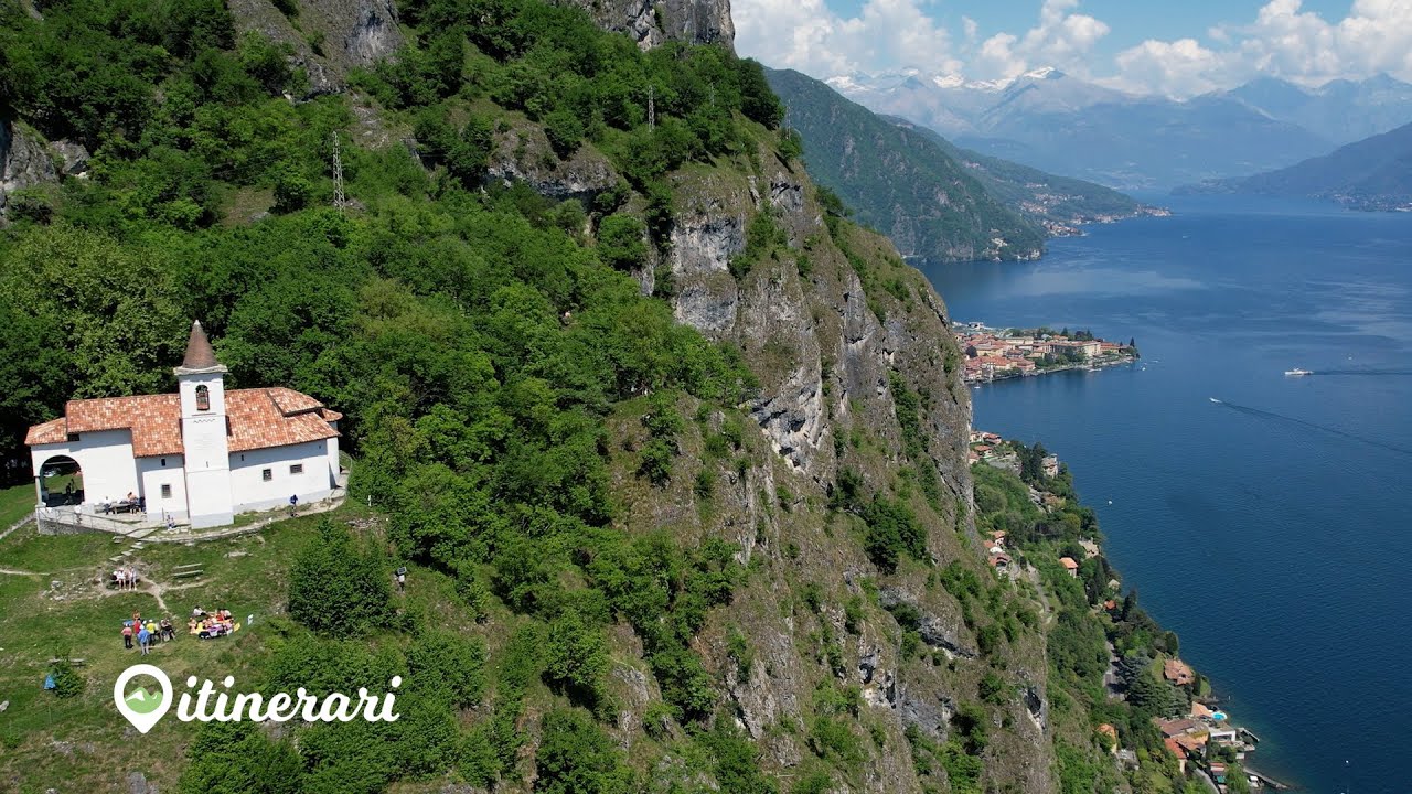 ITINERARI: GRIANTE, VILLE E GIARDINI DEL LAGO DI COMO. SAN MARTINO, LA CHIESETTA A PICCO SUL LAGO