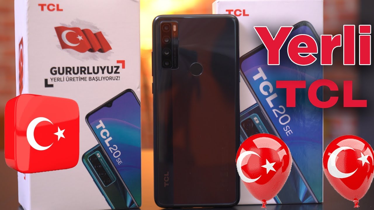 TCL'in İlk Yerlisi! | TCL 20 SE Kutu Açılışı