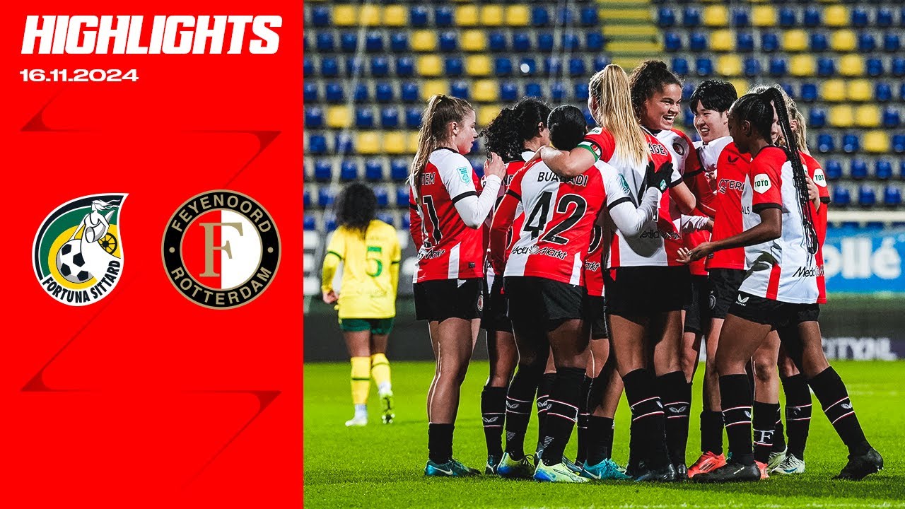 Highlights | Fortuna Sittard - Feyenoord V1 | Azerion Vrouwen Eredivisie 2024-2025