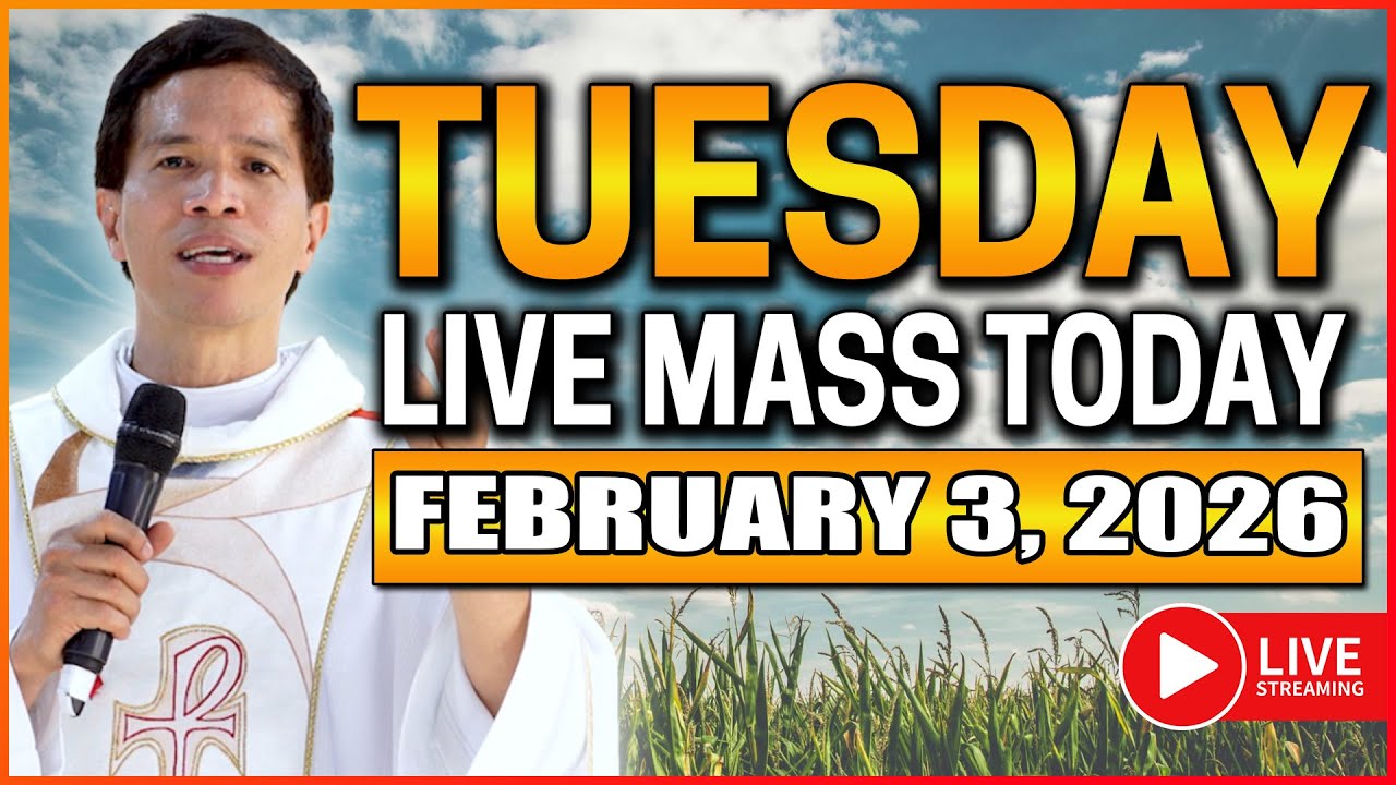 FILIPINO LIVE MASS TODAY ONLINE II FEBRUARY 3, 2026 II FR. FIDEL ROURA