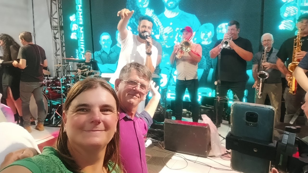 #mais um grande festa com o casal Viajante e festeiros Roni e Eliane simpora pro vídeo # 