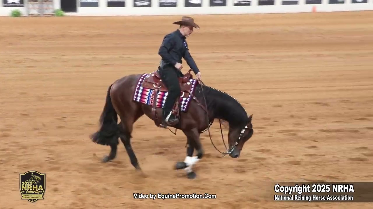 Howdreamsrmade and Gabriel Borges 2025 NRHA Futurity® Go1, Section 2 Leaders - 226