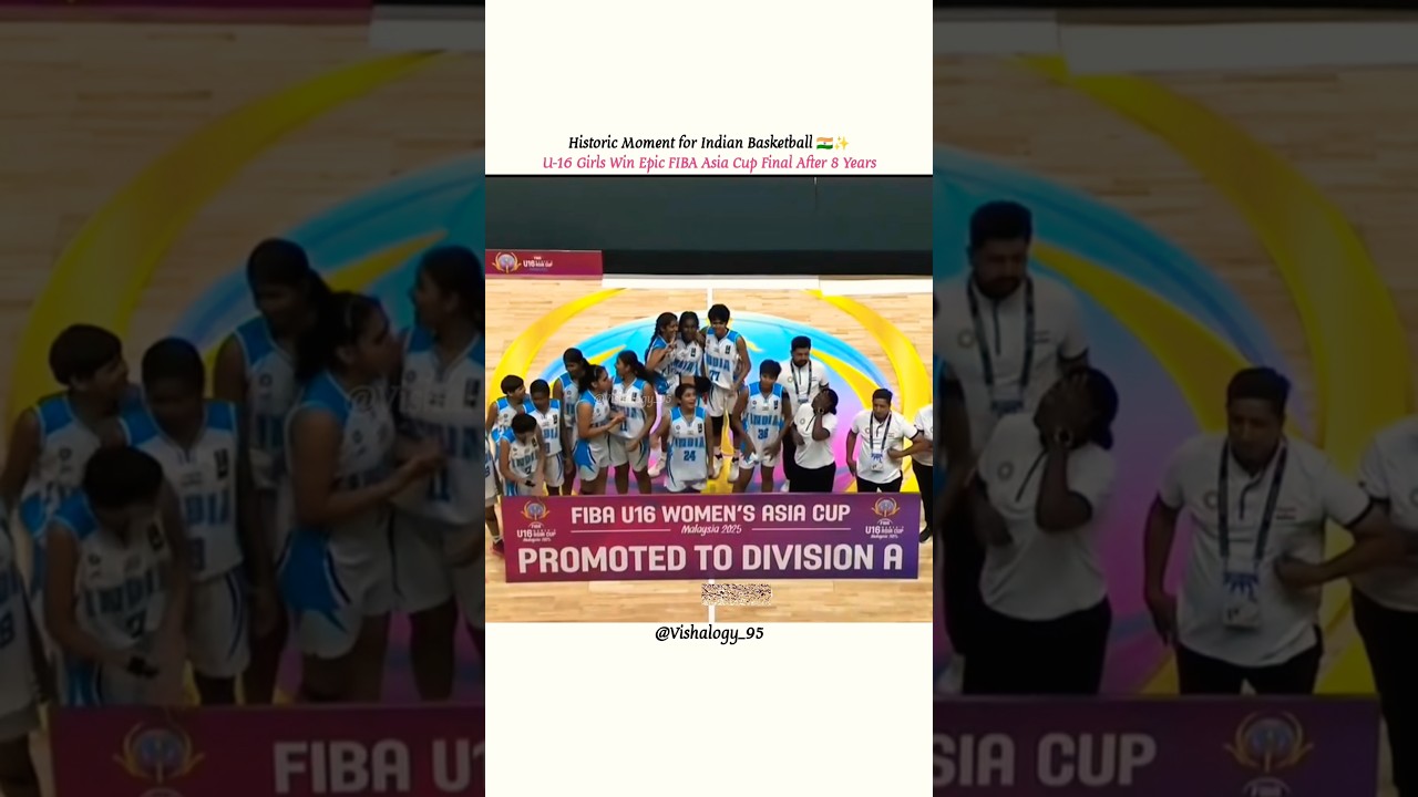 Historic Moment for Indian Basketball🇮🇳 #vishalogy_95 #india #shorts #basketball #basketballindia