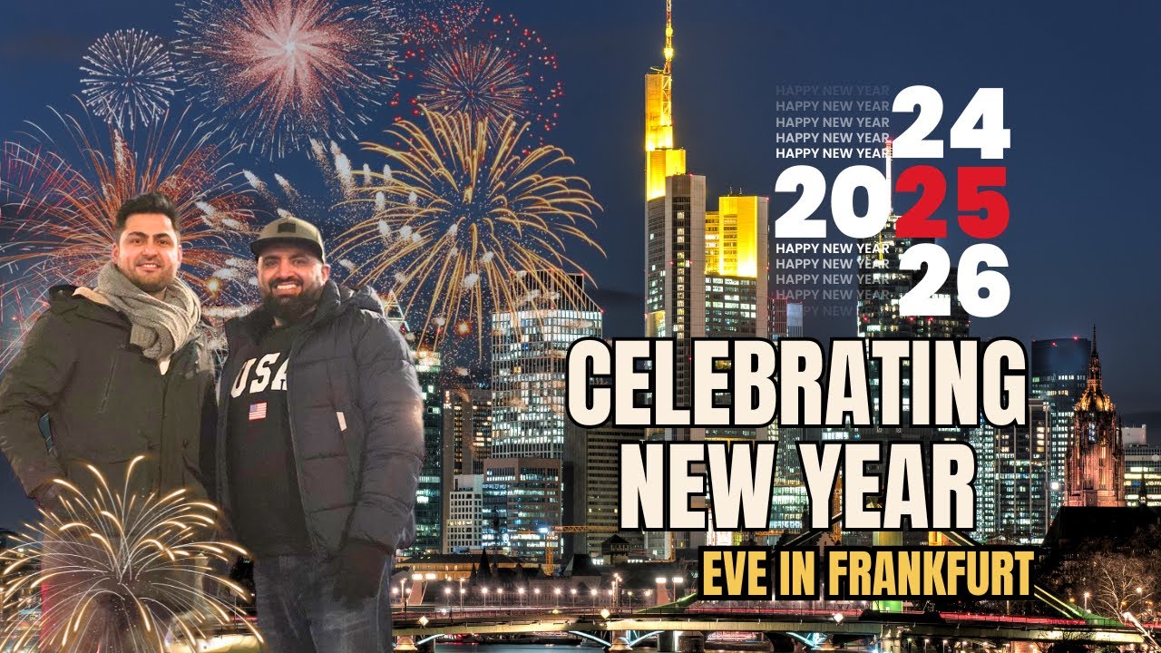 Spent New Year's Eve in Frankfurt 2025 and You Won't Believe What Happened #newyear #2025 #frankfurt