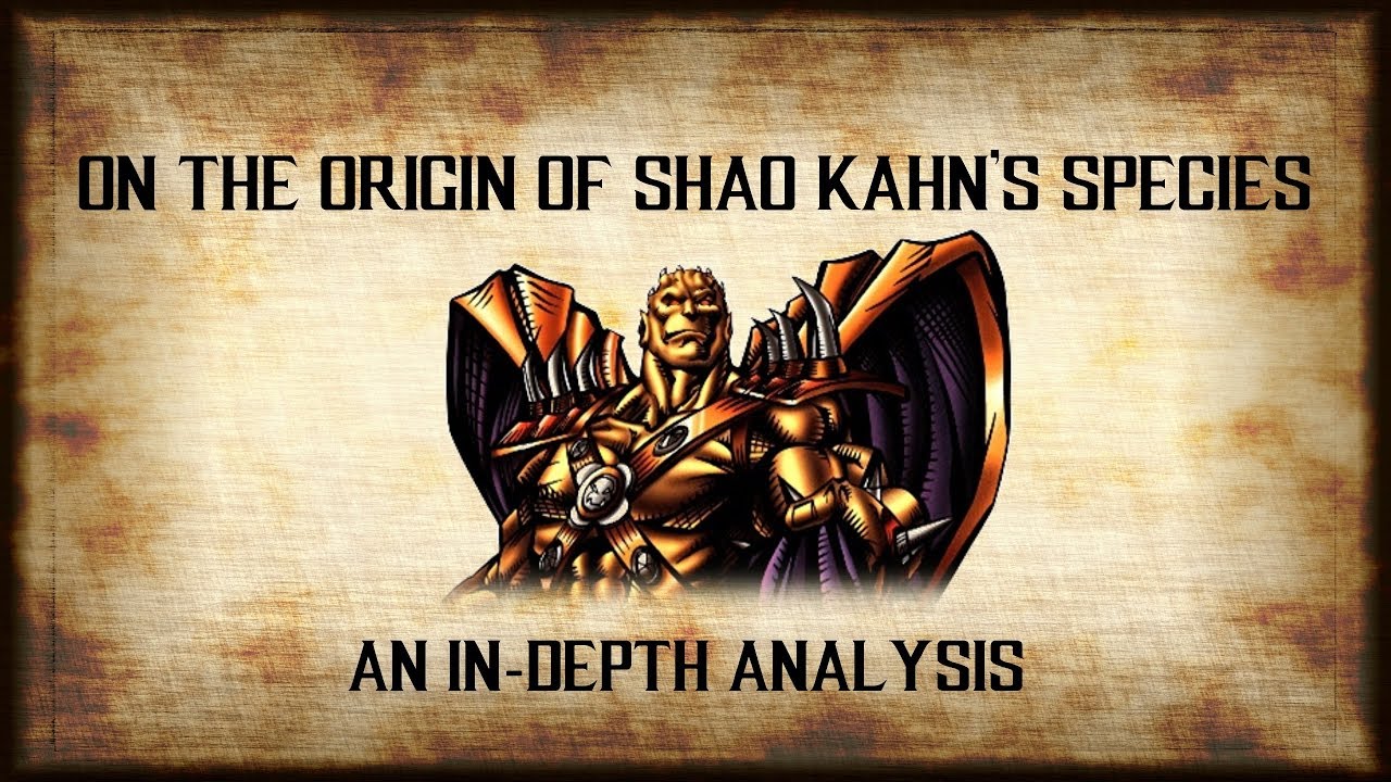 On the Origin of Shao Kahn's Species