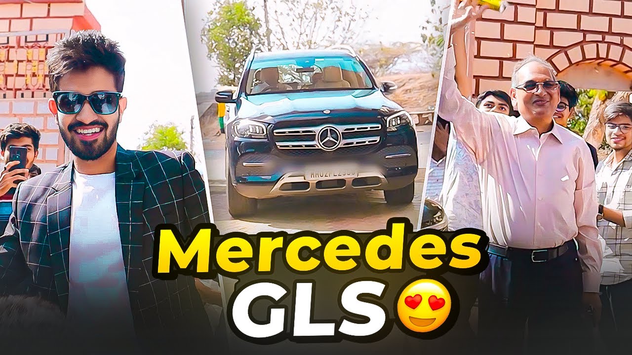 Grand Entry In Mercedez GLS At JK Shah Classes Gir CA Inter Batch | Ft. JK Shah | Kushal Lodha Vlog