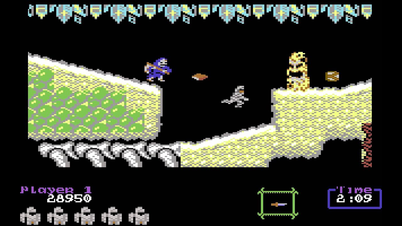 Ghouls 'n' Ghosts Longplay (C64)