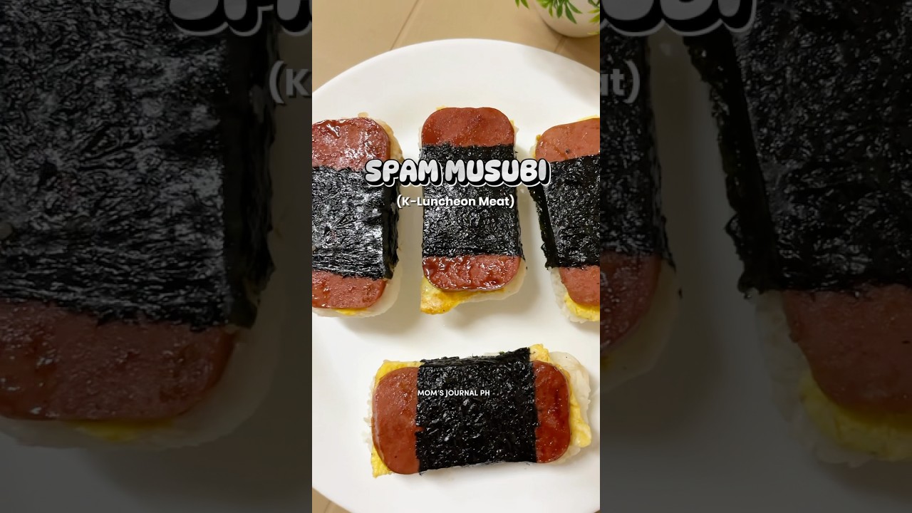 SPAM MUSUBI RECIPE 😍 #cooking