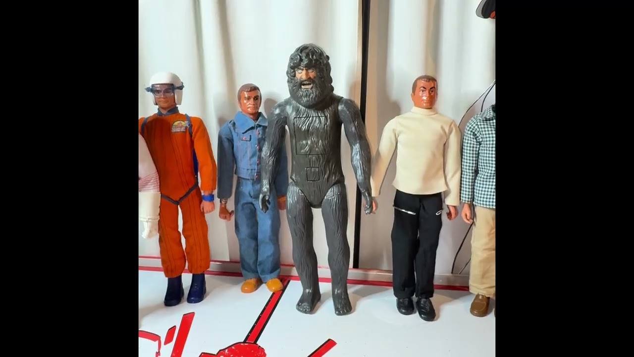Six Million Dollar Man with mail call Bionic Big foot