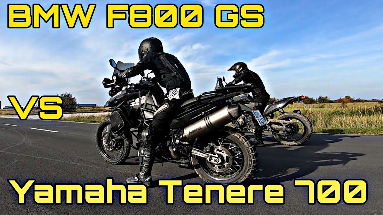 Yamaha Tenere 700 vs BMW F800 GS