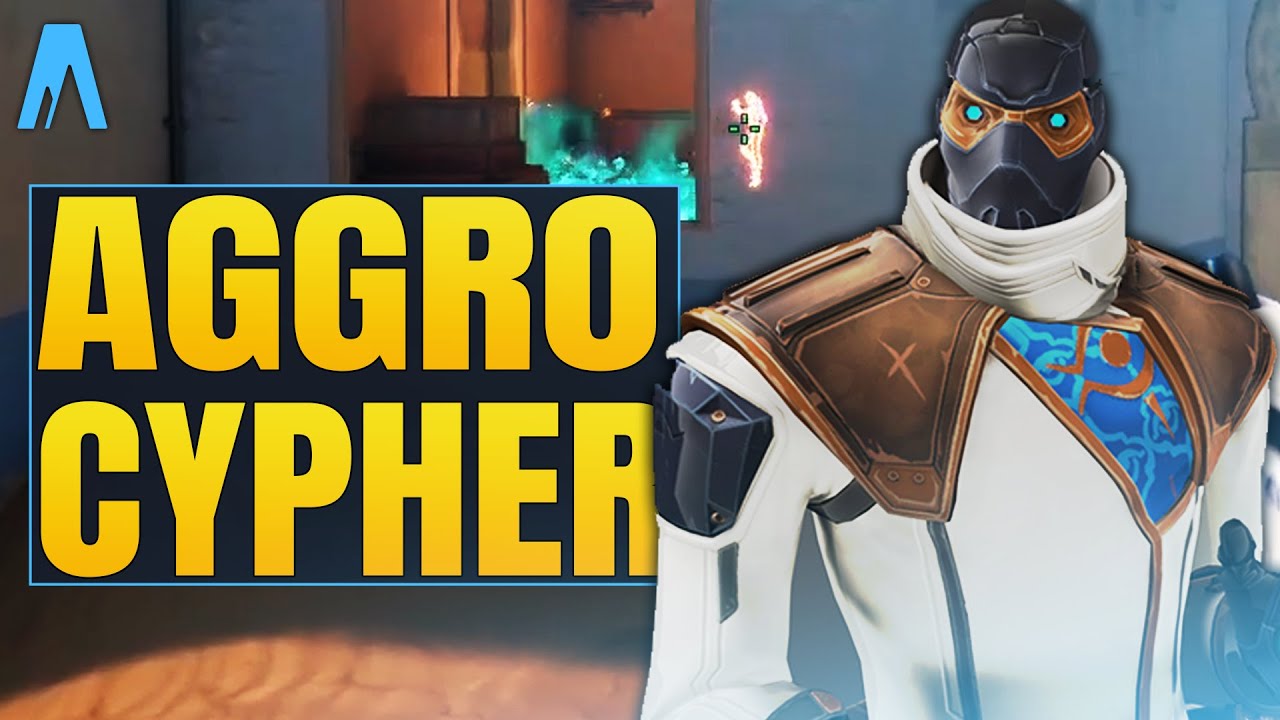 Cypher Plays Enhanced by Aggression - Valorant