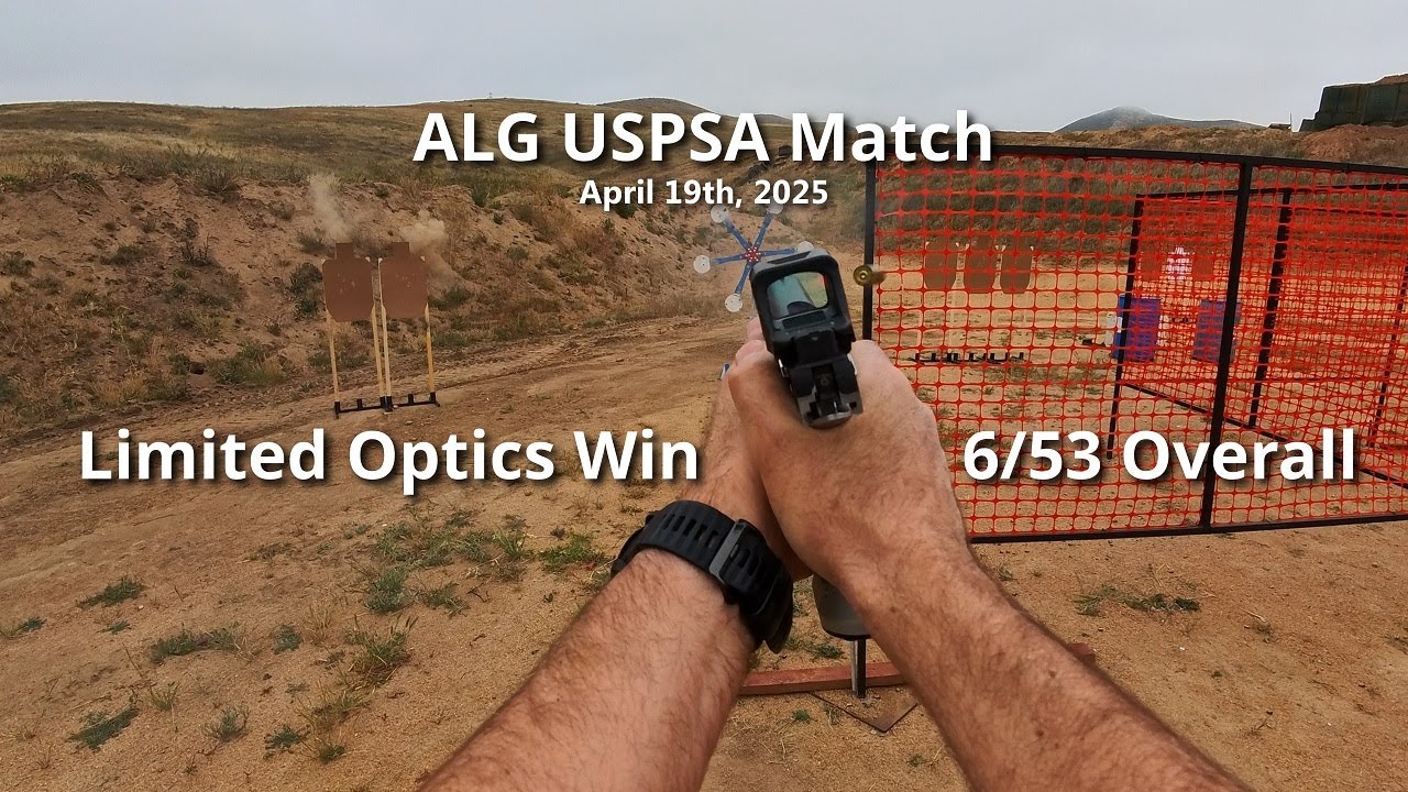 ALG USPSA 🏆 Match Video - 6/53 Overall