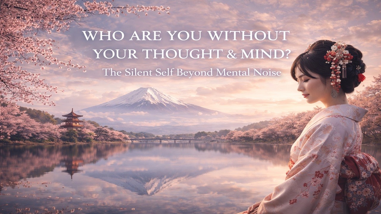 WHO ARE YOU WITHOUT YOUR THOUGHT & MIND  The Silent Self Beyond Mental Noise