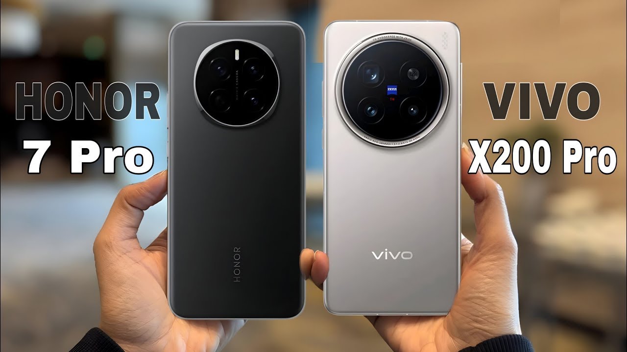 Honor Magic 7 Pro vs. Vivo X200 Pro кто лучше снимает видео в 2025