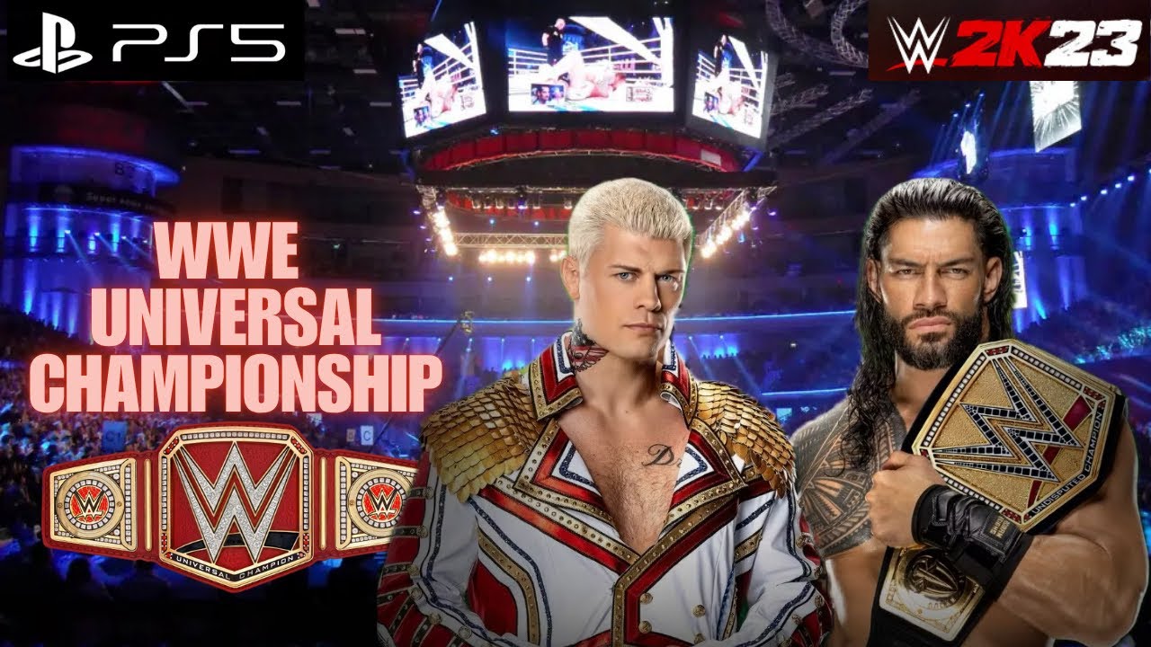 🔥 WWE Universal Championship (RAW) 🔥 Cody Rhodes vs Roman Reigns for the Universal Title!
