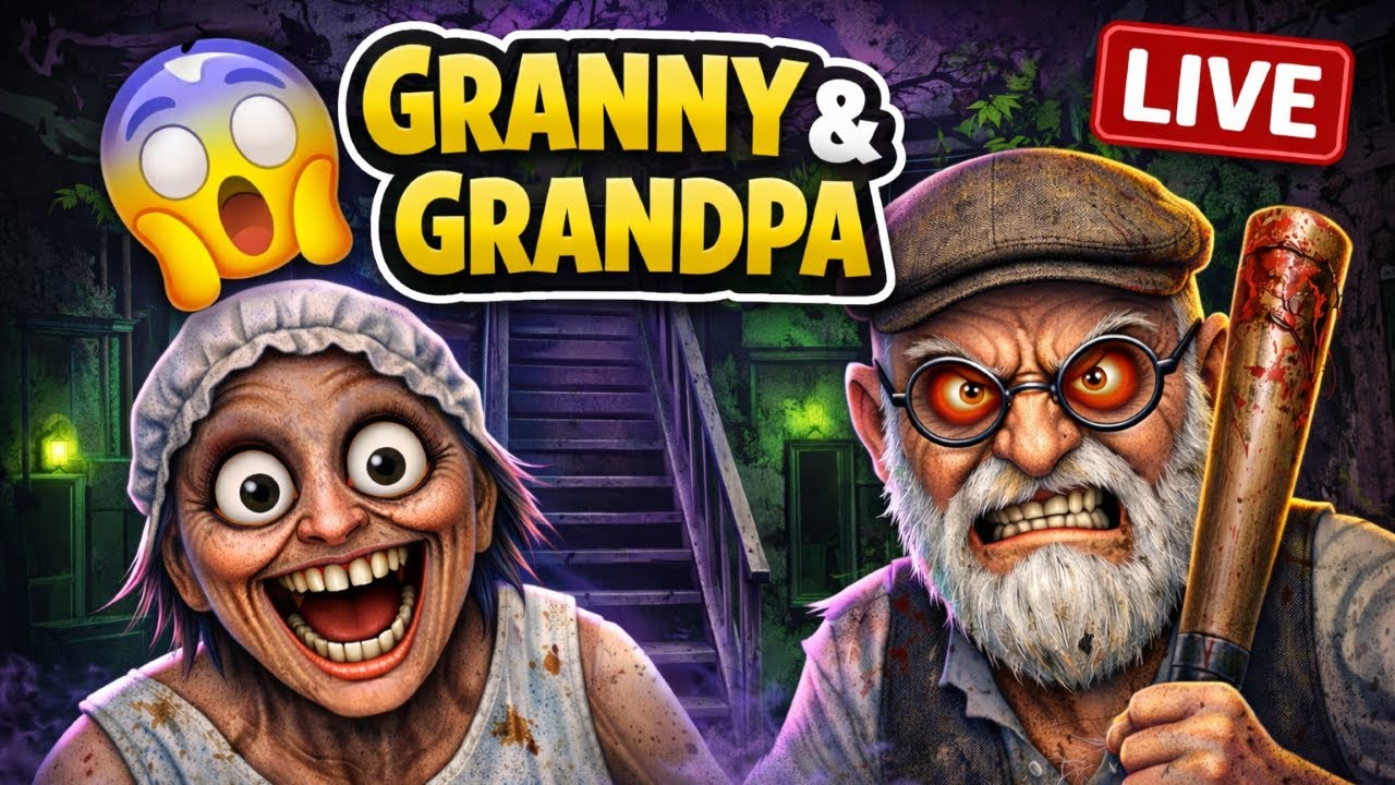 Granny or Khadus Grandpa ka Chapter Close 🔴Live Stream #Grannylive #gaminglive