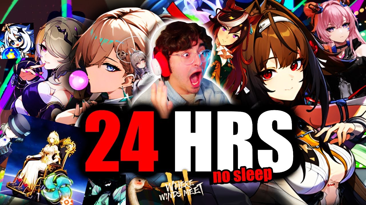 24HR NEW YEARS MARATHON pt1 | First Time Where Winds Meet VOD + First Time Wuthering Waves Holograms
