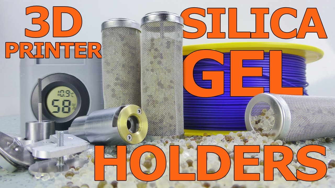 All Metal Silica Gel Holders & 3D Printing Tips