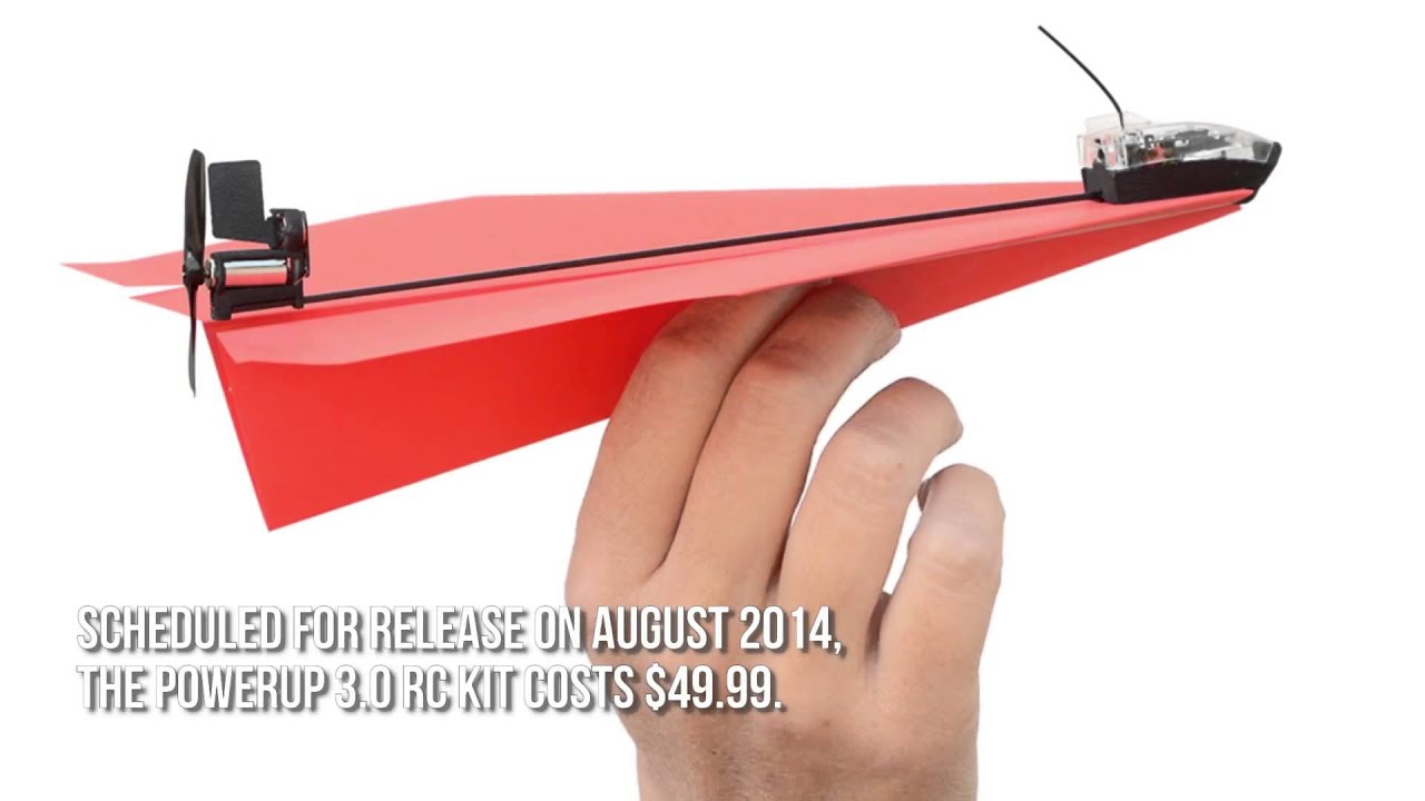 PowerUp Smartphone Controlled Paper Airplane Kit Review