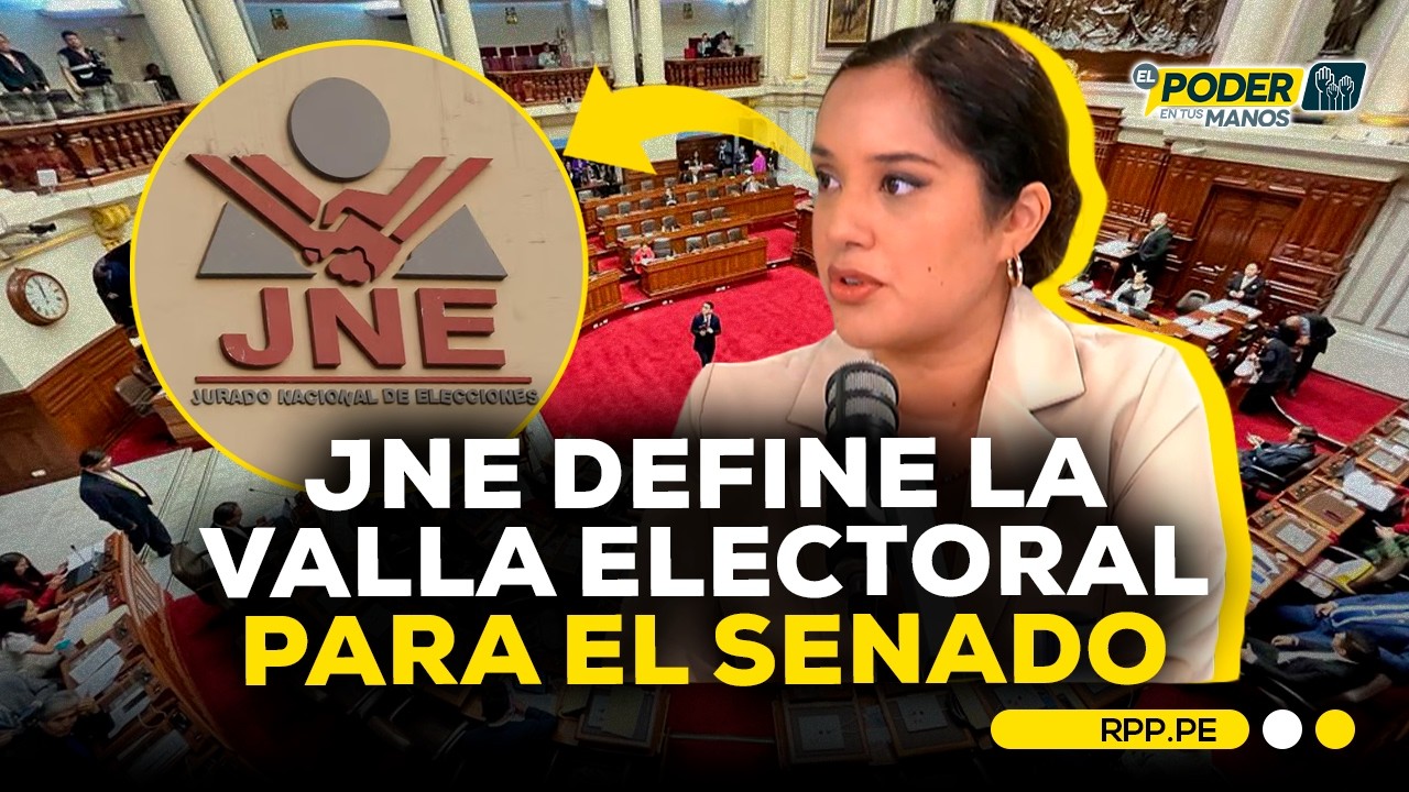 JNE define la valla electoral para el Senado en las elecciones 2026 #ROTATIVARPP
