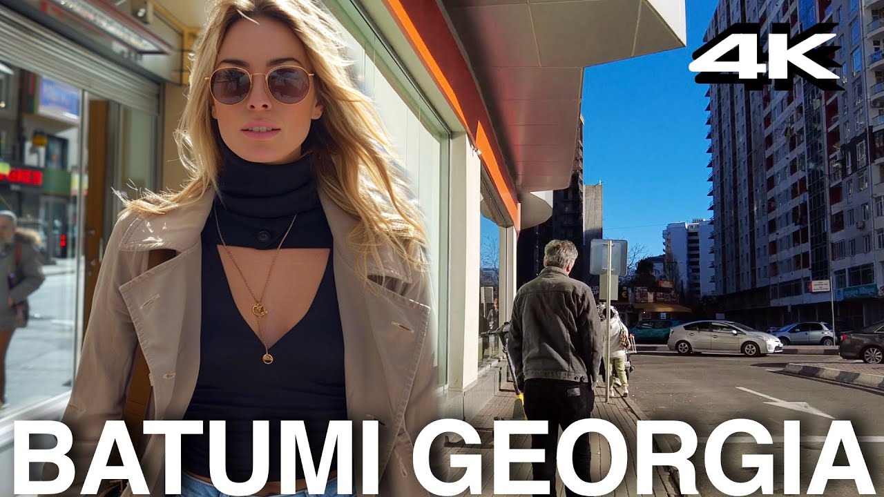 Batumi, Georgia 4K WALKS, day tour