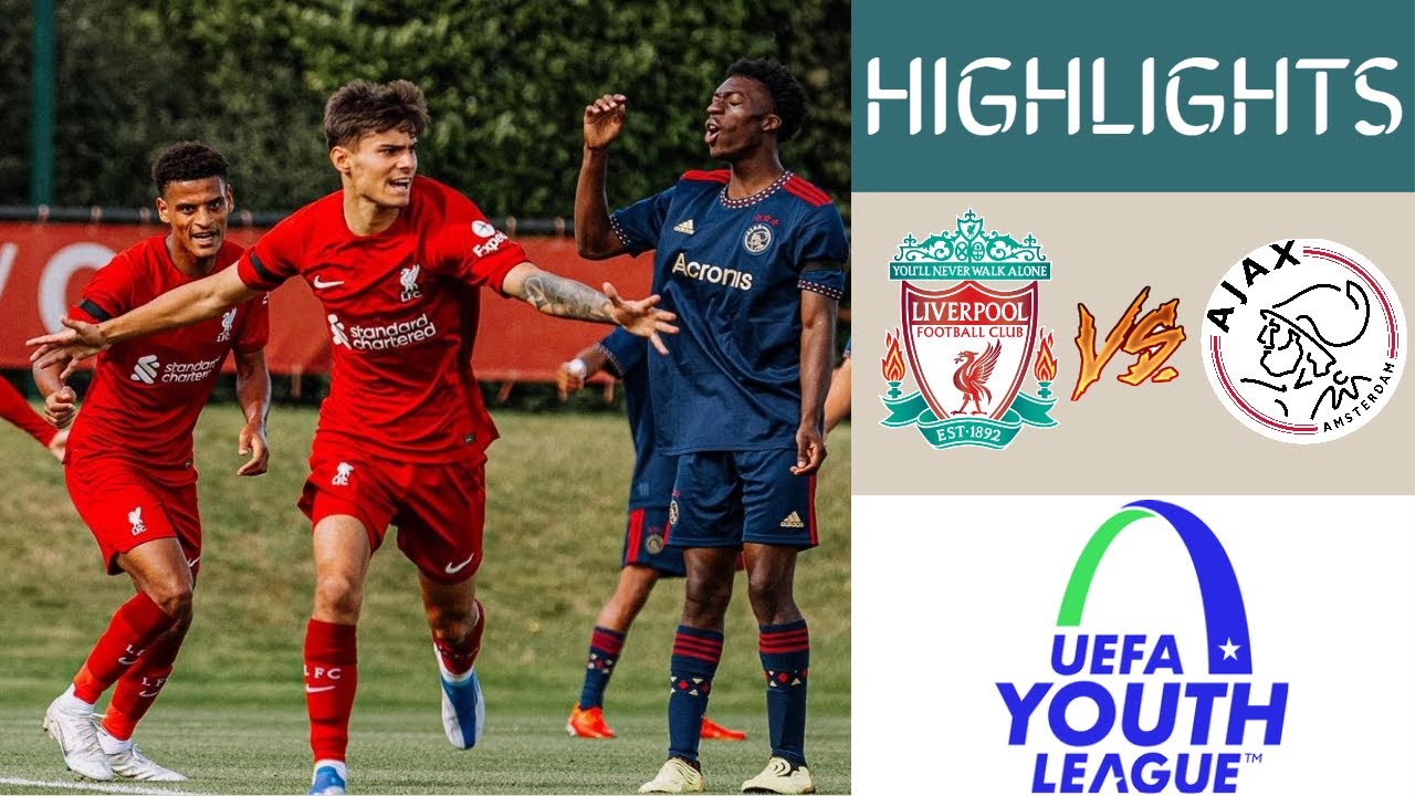 Liverpool vs Ajax  UEFA U19 Youth League Highlights