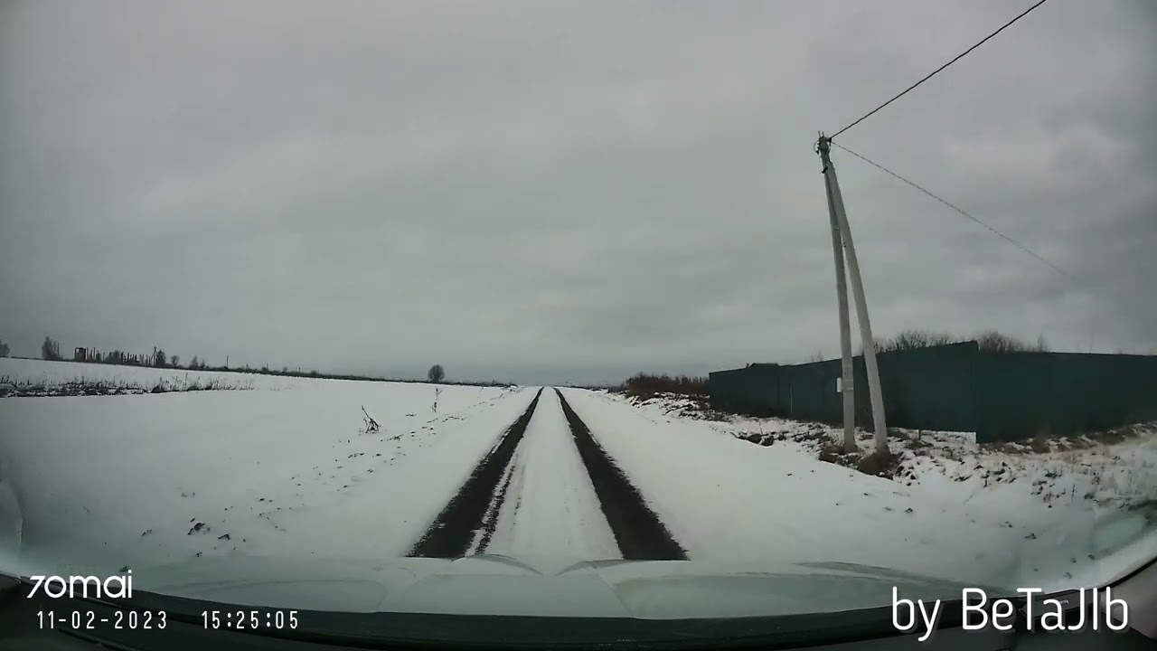29К-003 → с. Калужская опытная с/х станция → с. Столпово и обратно [29Н-006] февраль 2023